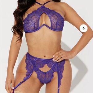 Fashion nova lingerie set nwt lg